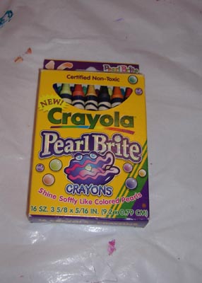 pearl crayons
