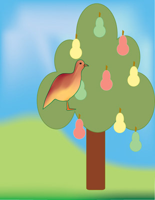 Partridge in a Pear Tree.